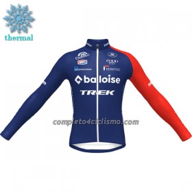 Maglia 2023 Baloise-Trek Lions Manica Lunga Winter Invernale